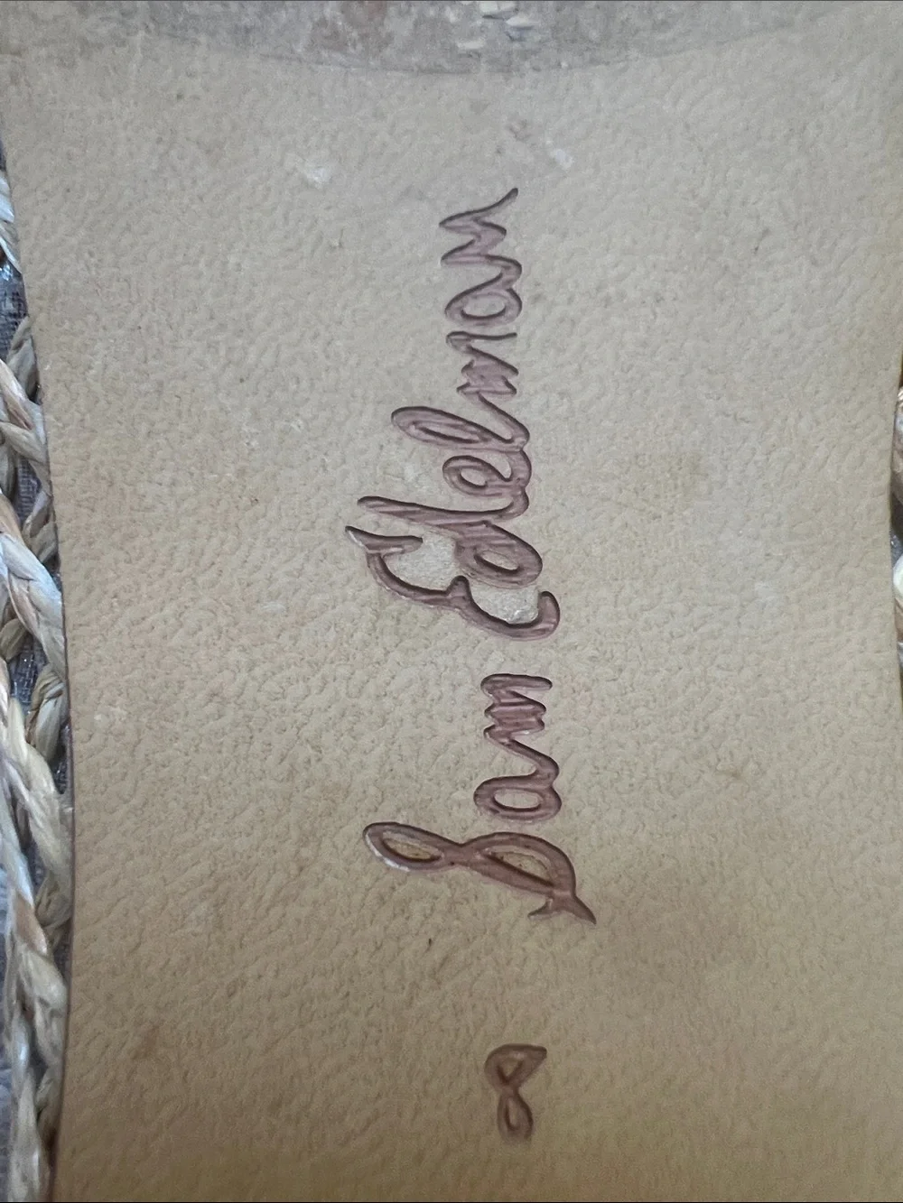 Sam Edelman woven raffia